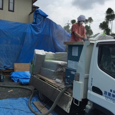 梅雨の晴れ間に！ | 鉄骨住宅や工場・施設なら丹波市の工務店「栄伸建設」