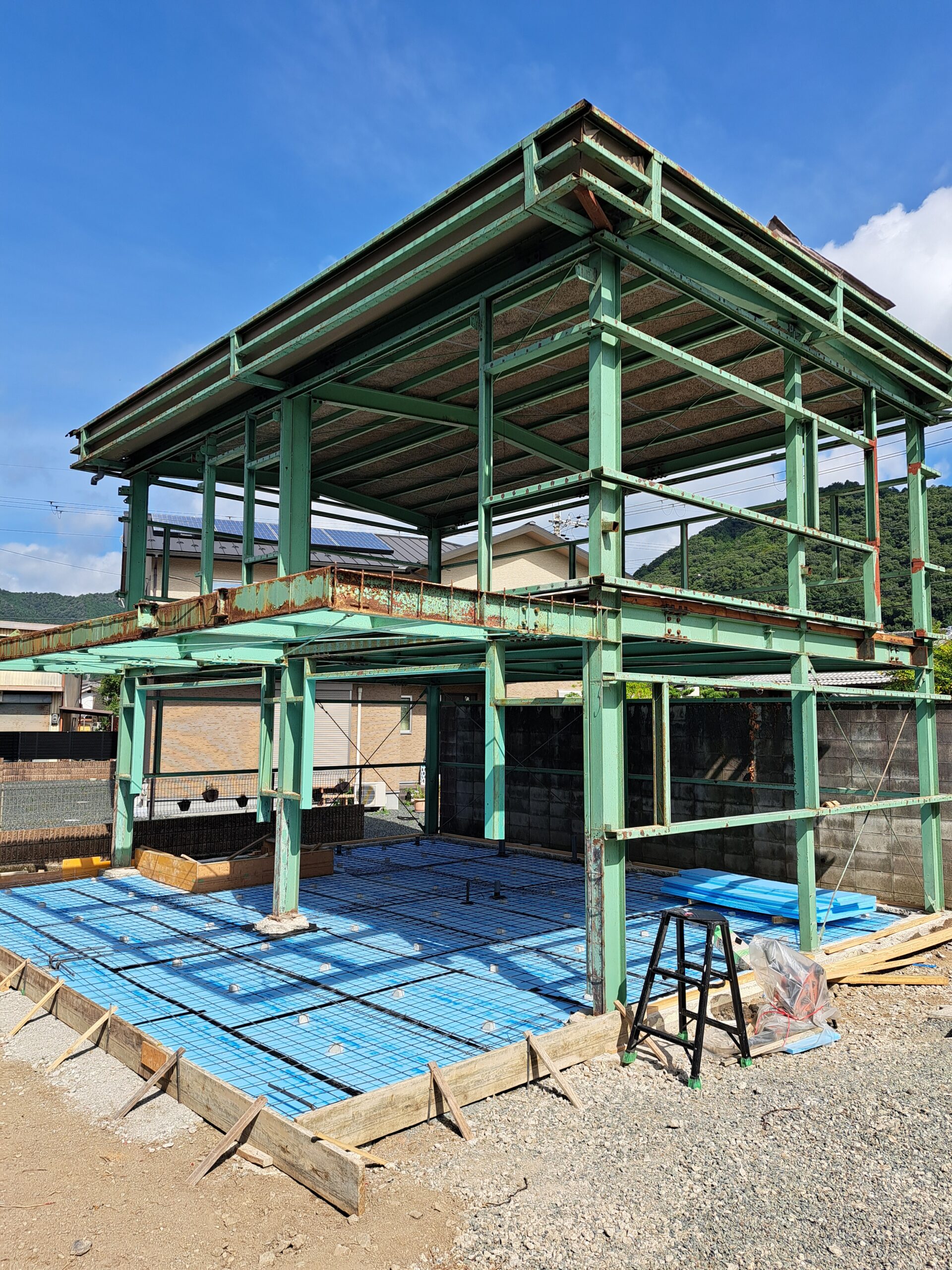 鉄骨倉庫Renovation Y様邸 | 鉄骨住宅や工場・施設なら丹波市の工務店「栄伸建設」