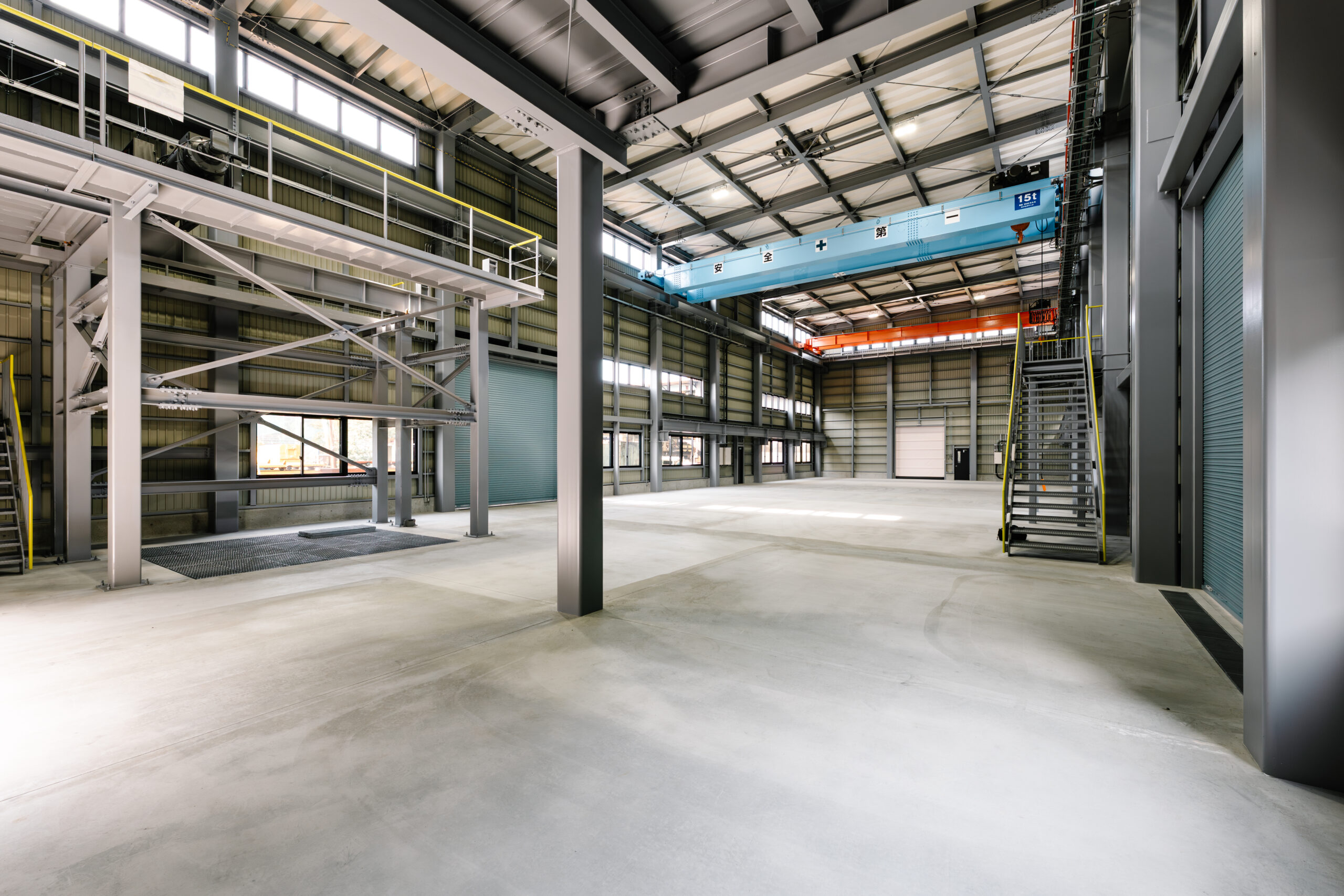 生産現場とオフィスがリンクする、先進のビジネスベース | 鉄骨住宅や工場・施設なら丹波市の工務店「栄伸建設」