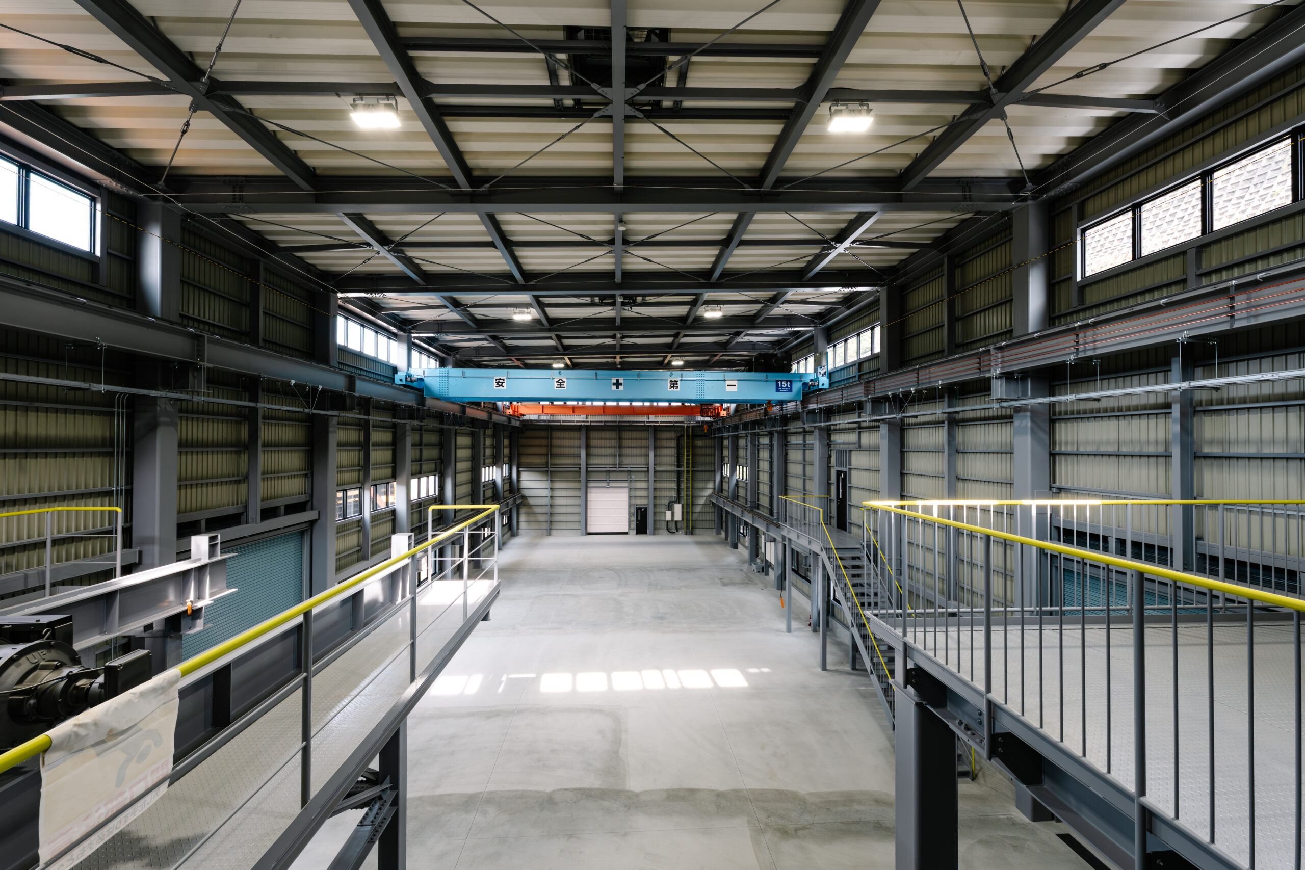 生産現場とオフィスがリンクする、先進のビジネスベース | 鉄骨住宅や工場・施設なら丹波市の工務店「栄伸建設」