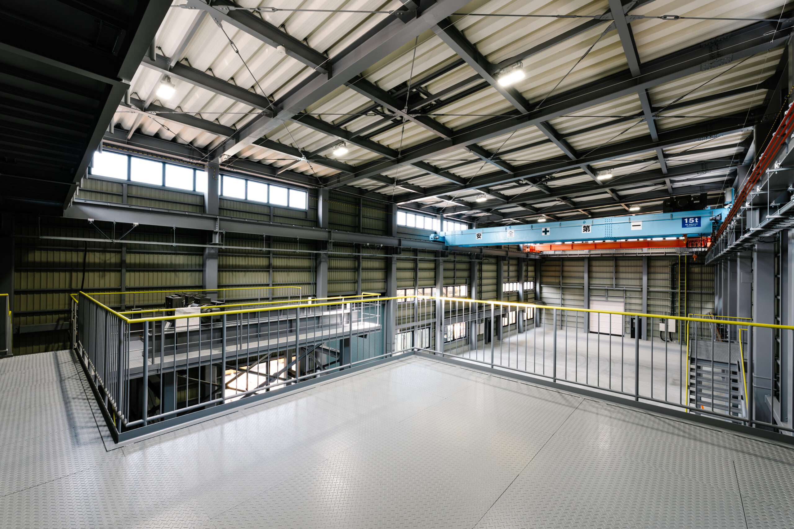 生産現場とオフィスがリンクする、先進のビジネスベース | 鉄骨住宅や工場・施設なら丹波市の工務店「栄伸建設」